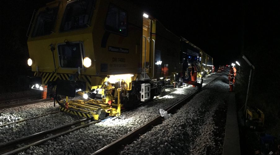 Track treatment fleet - Network Rail