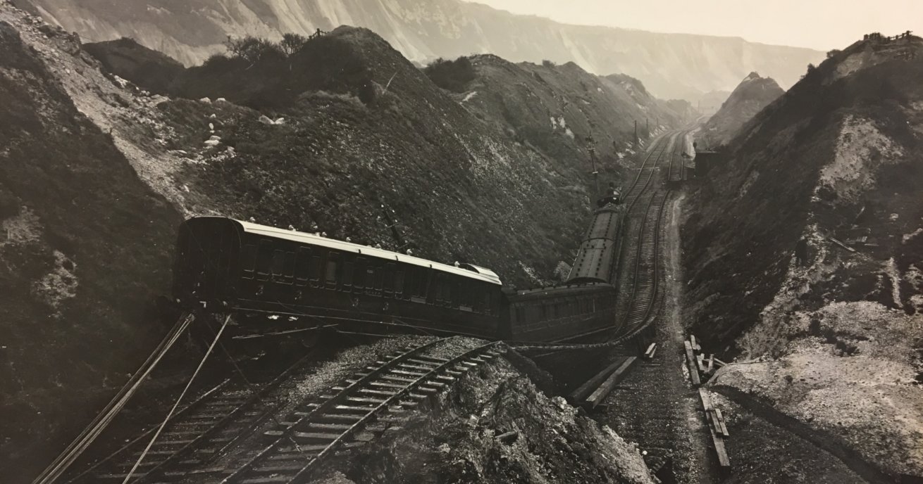The Great Fall: historic landslip images resurface