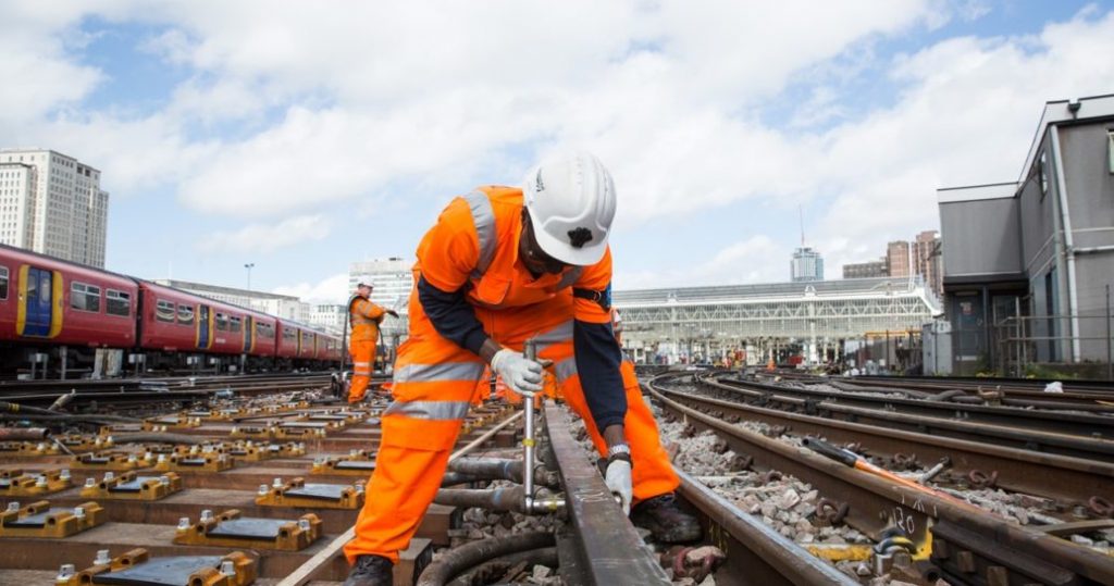 Buckled rail - Network Rail