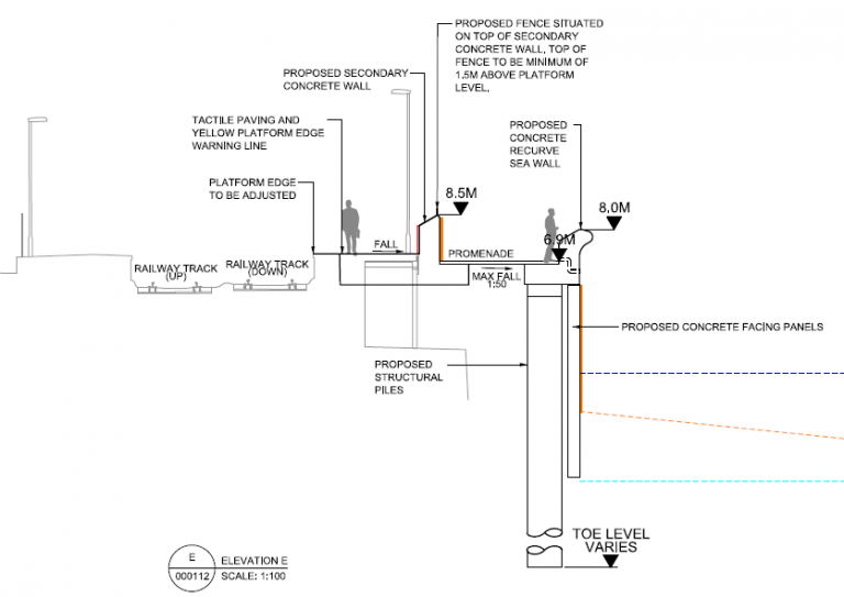 Dawlish sea wall - section two - Network Rail