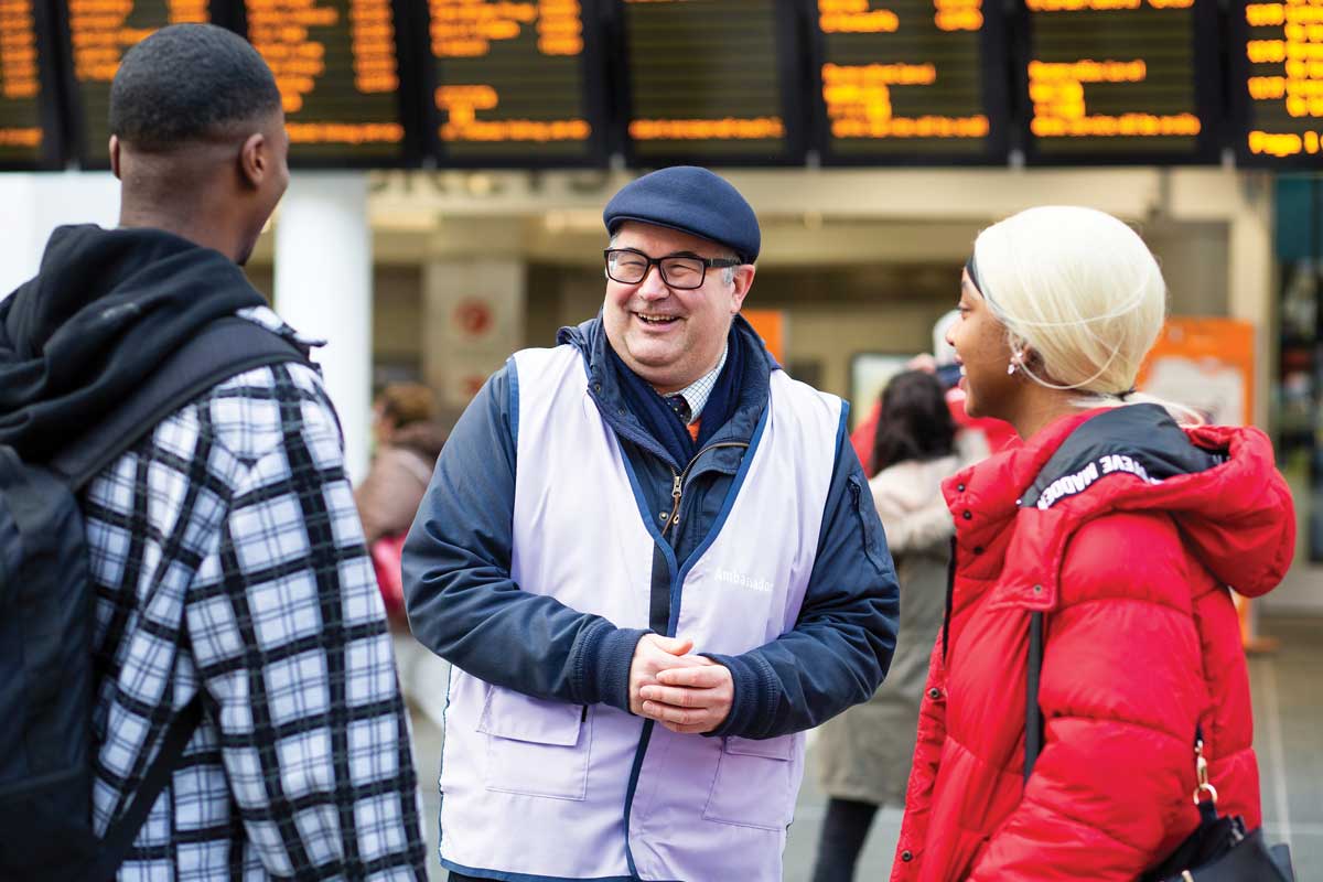 Mobility assistance for you at Britain’s biggest stations