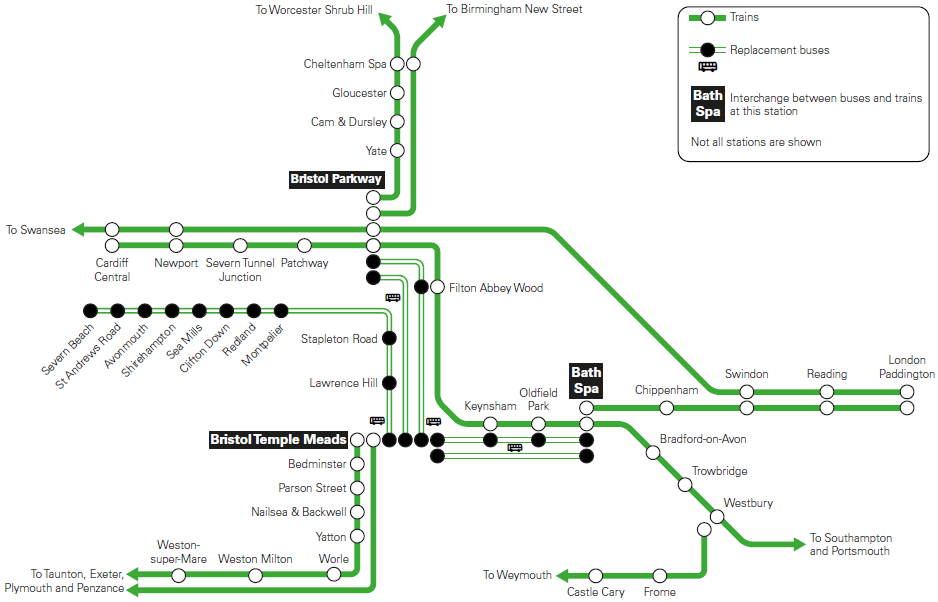 Bristol Rail Regeneration Network Rail   Bristol Christmas Map 