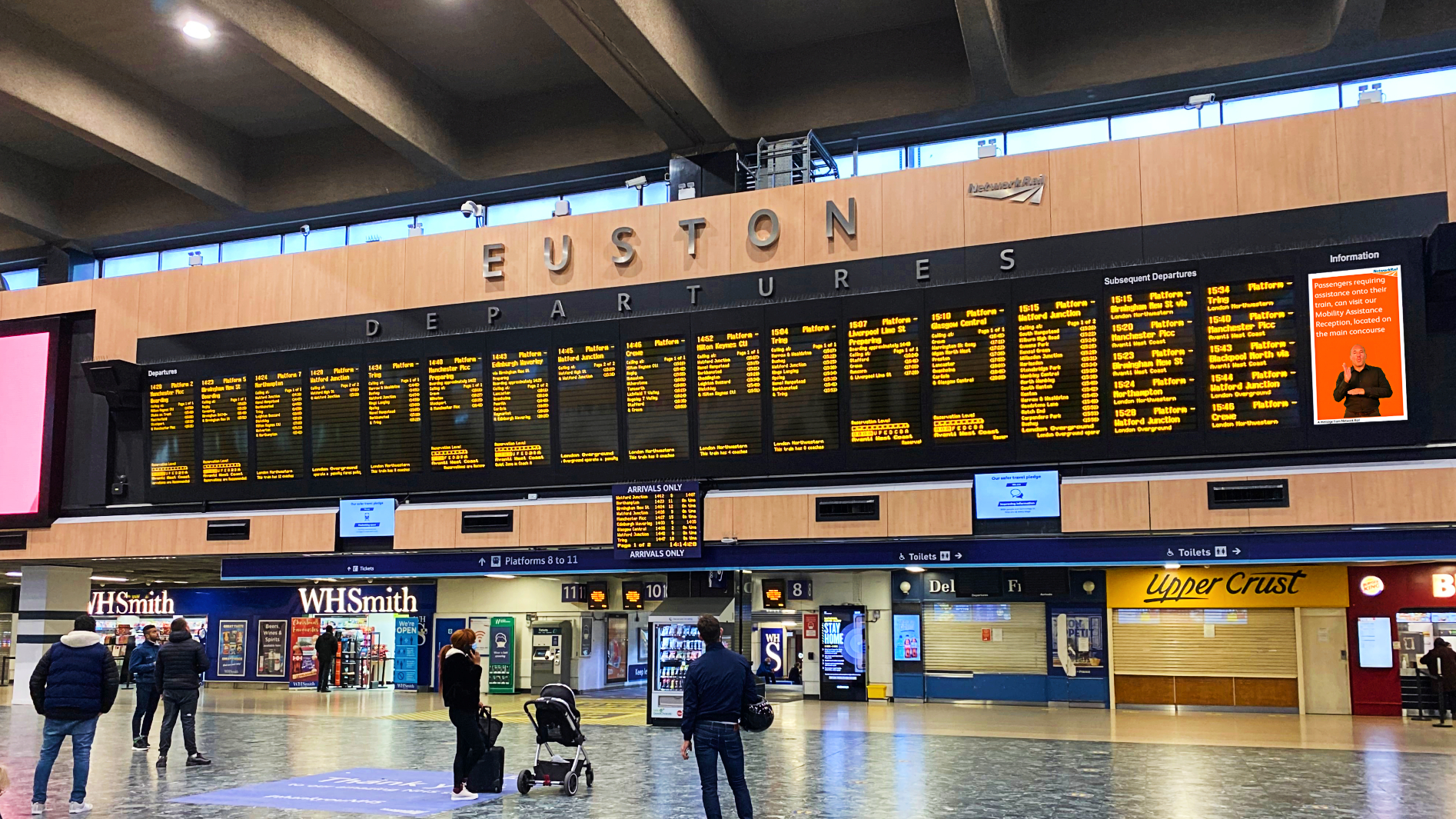 London Euston launches UK’s first British Sign Language station announcements
