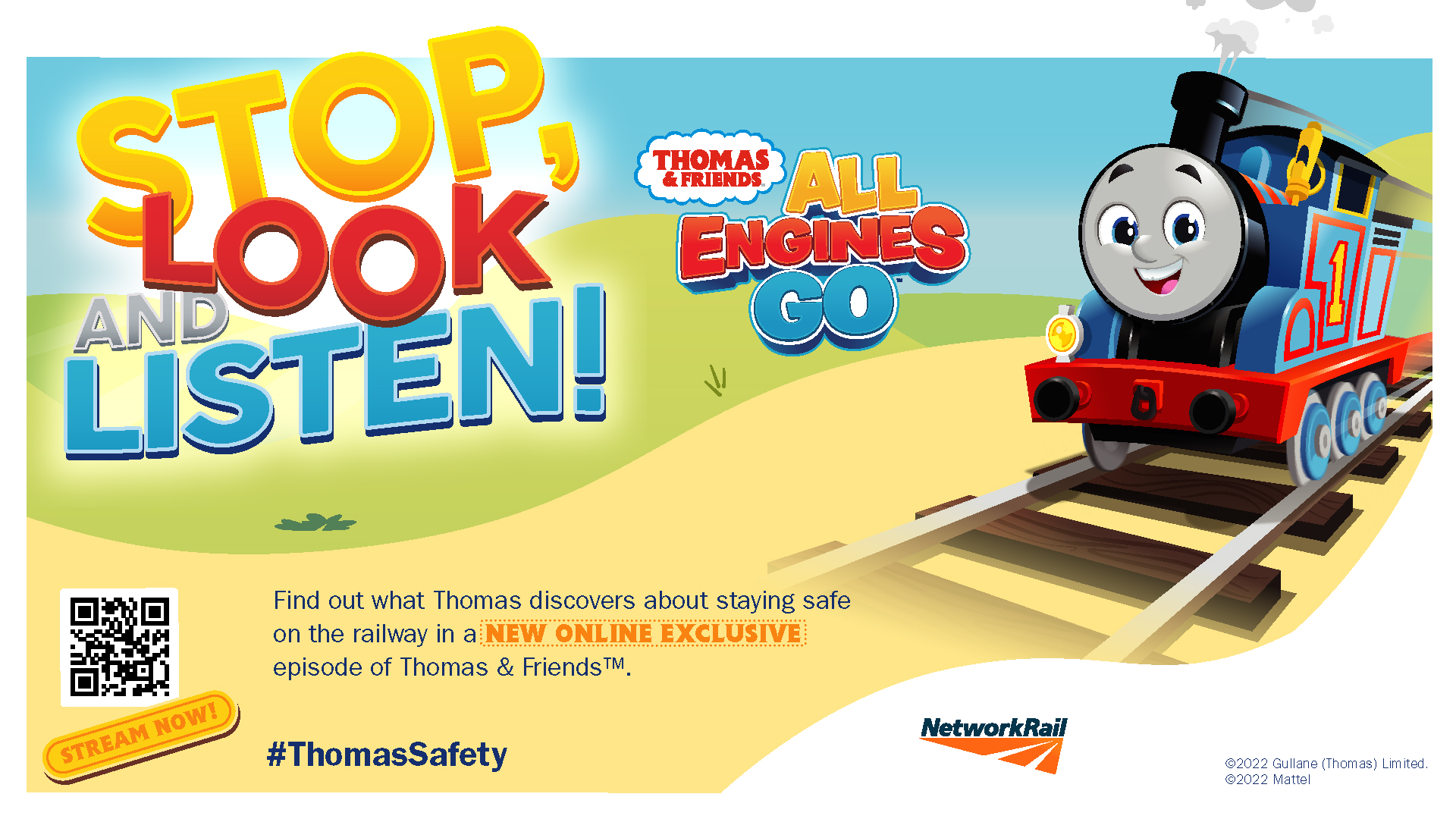 Thomas & Friends® make special trip to London to teach kids about rail safety