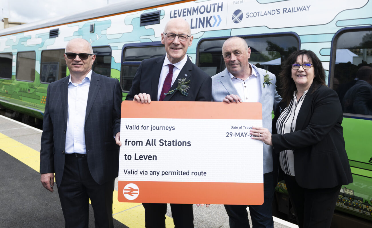 Reopening the railway in Levenmouth