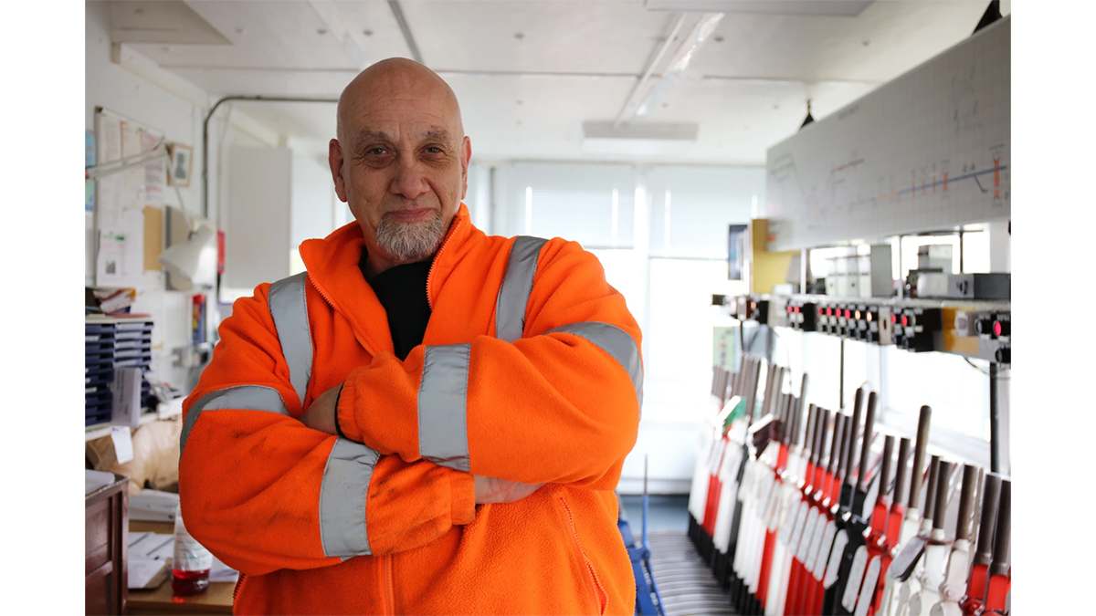From teacher to railway signaller at 57