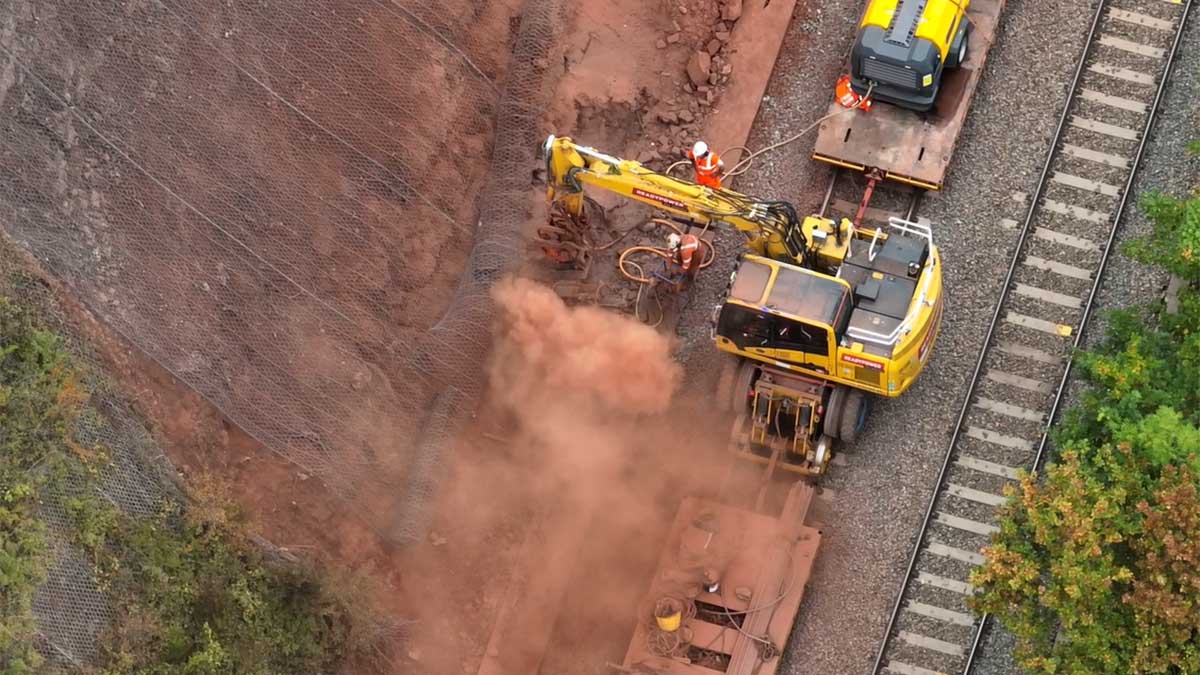 Using technology to prevent landslips