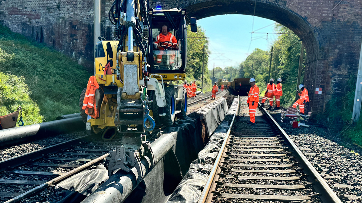 Preparing our railway for heavy rain