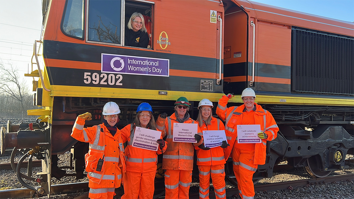 Female freight colleagues take the lead