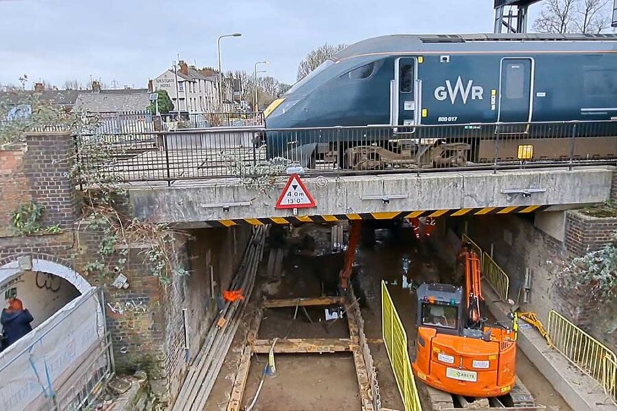 Botley Road bridge replacement Network Rail